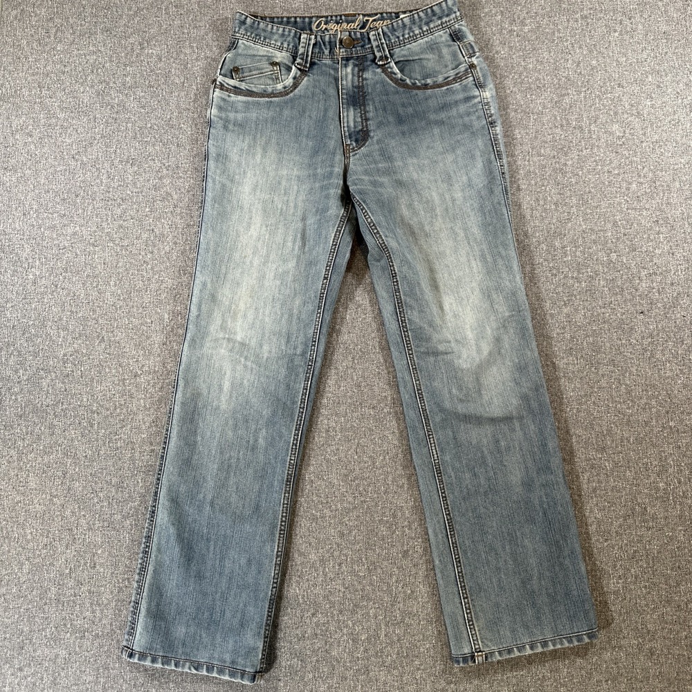 Jeep‎ Original Jeans Men's 30x30 Light Wash Straight Leg Denim Jeans